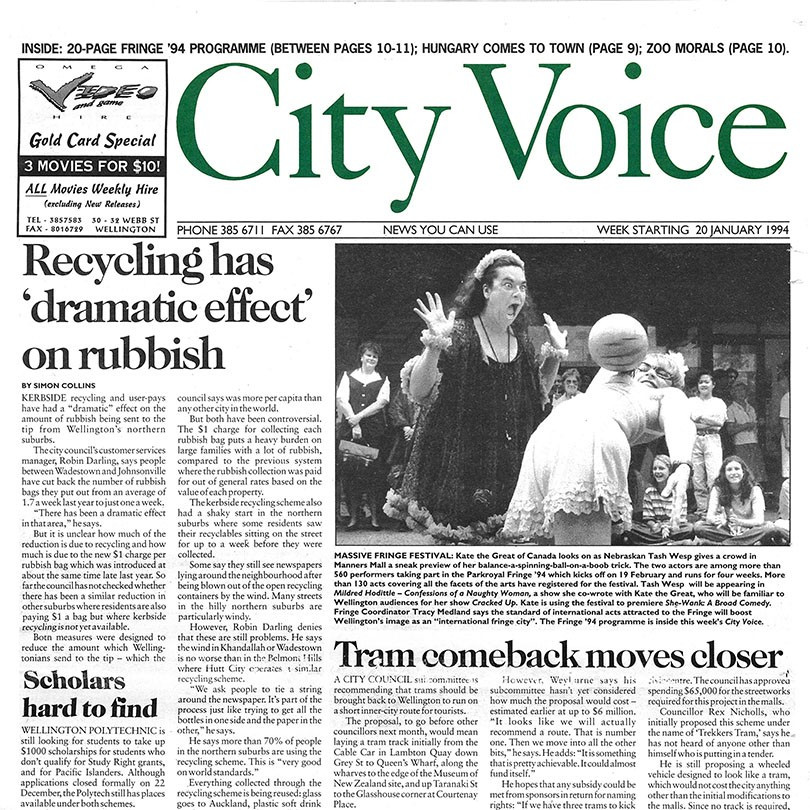 City Voice, 20th January 1994 