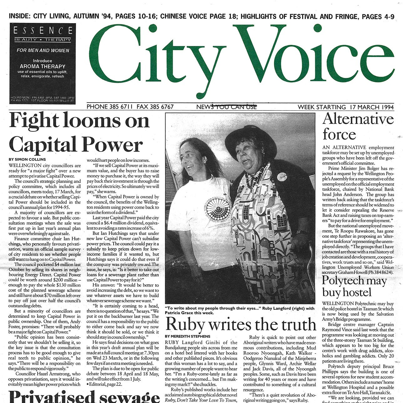 City Voice, 17th March 1994