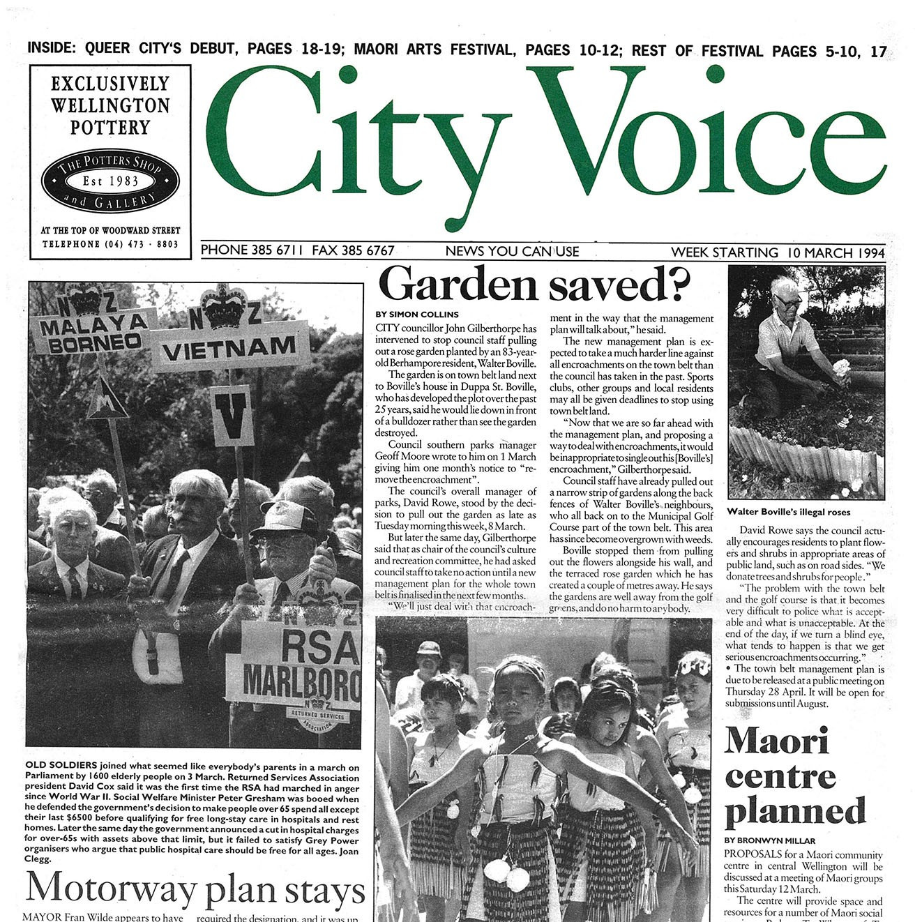 City Voice, 10th March 1994 