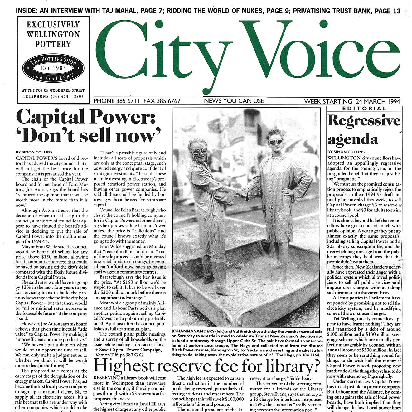 City Voice, 24th March 1994