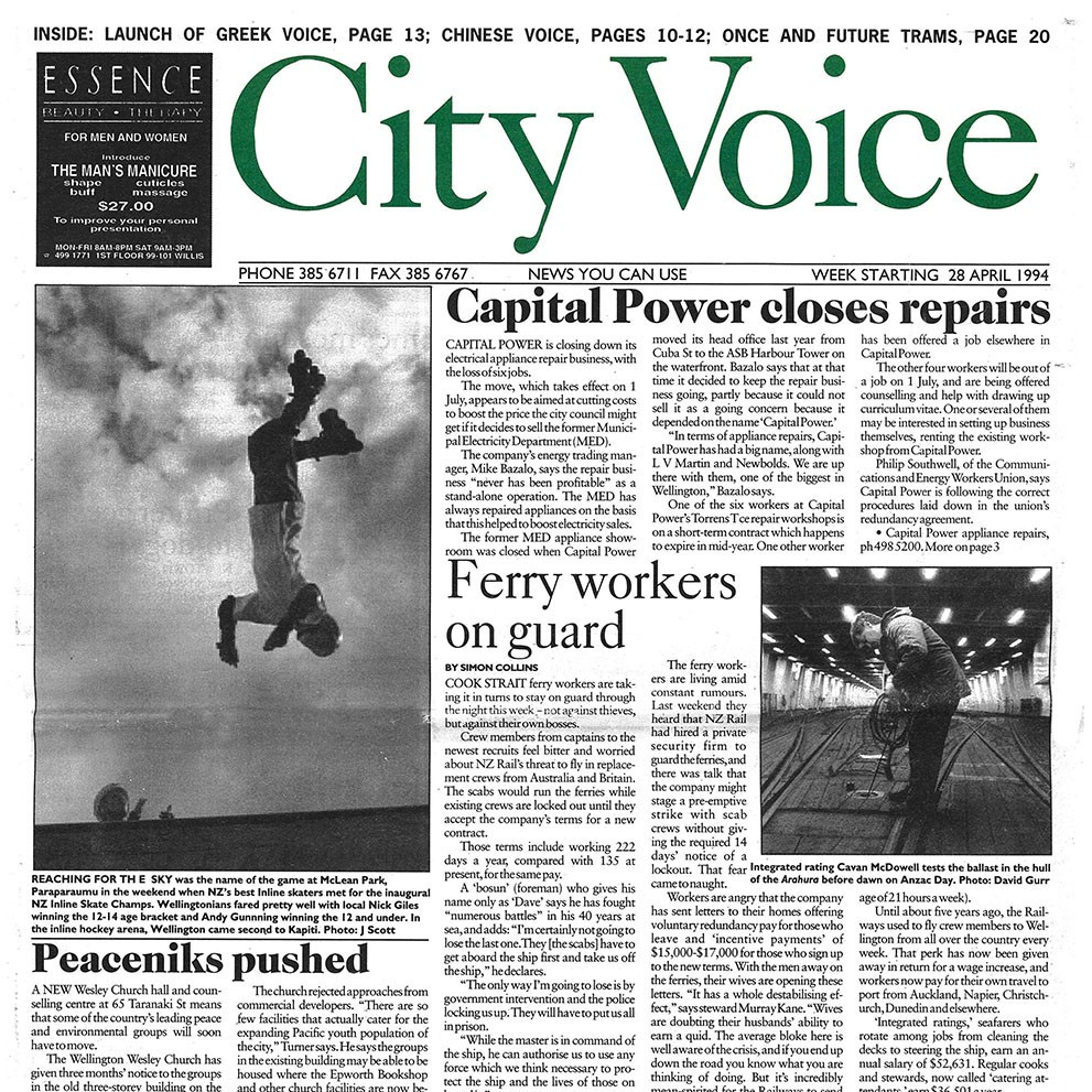 City Voice, 28th April 1994