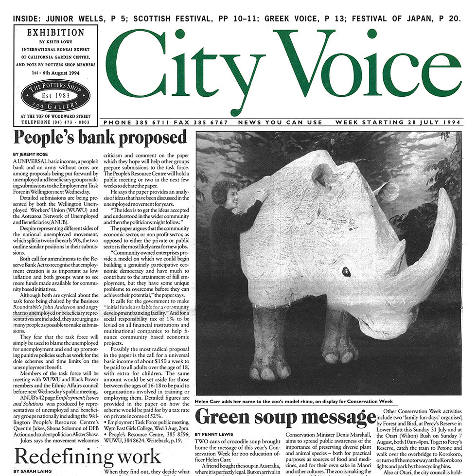 City Voice, 28th July 1994