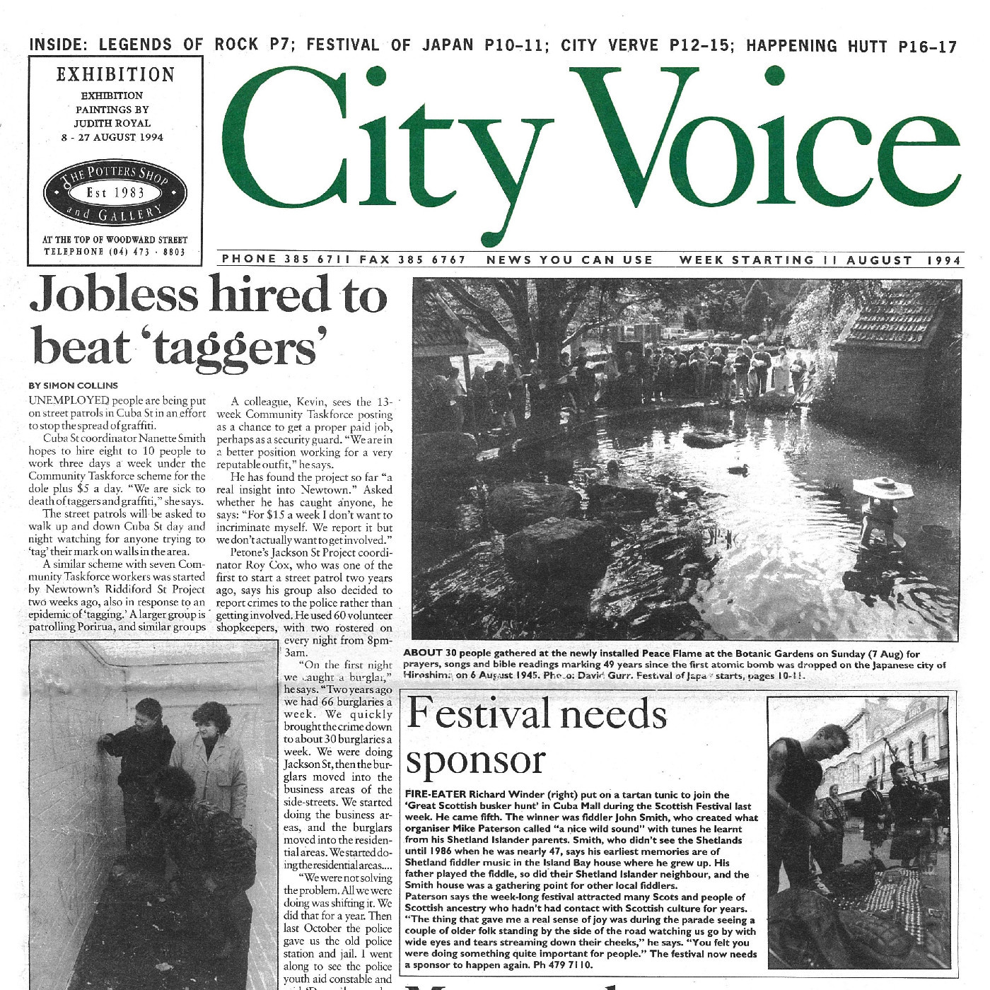 City Voice, 11th August 1994