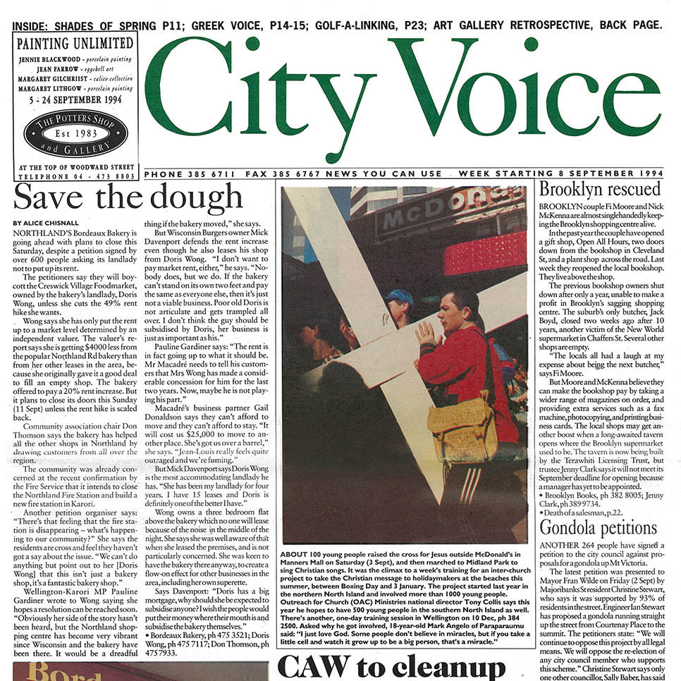 City Voice, 8th September 1994