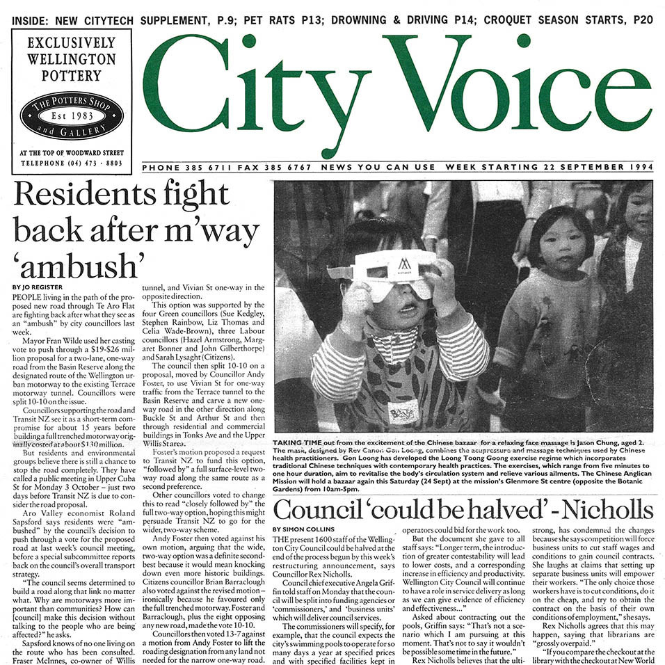 City Voice, 22nd September 1994