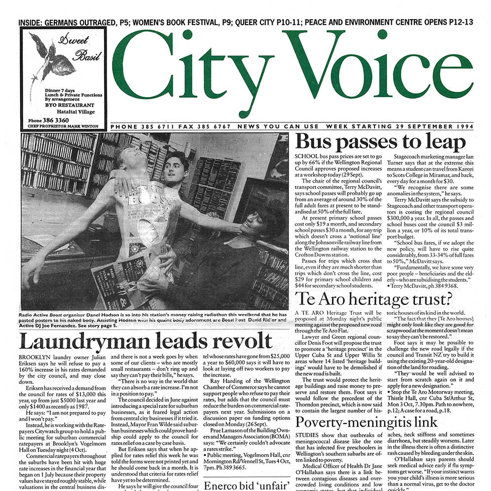 City Voice, 29th September 1994
