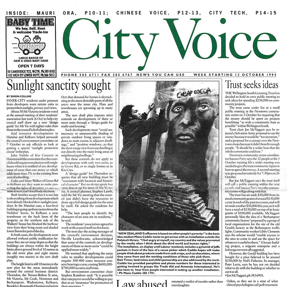 City Voice, 13th October 1994