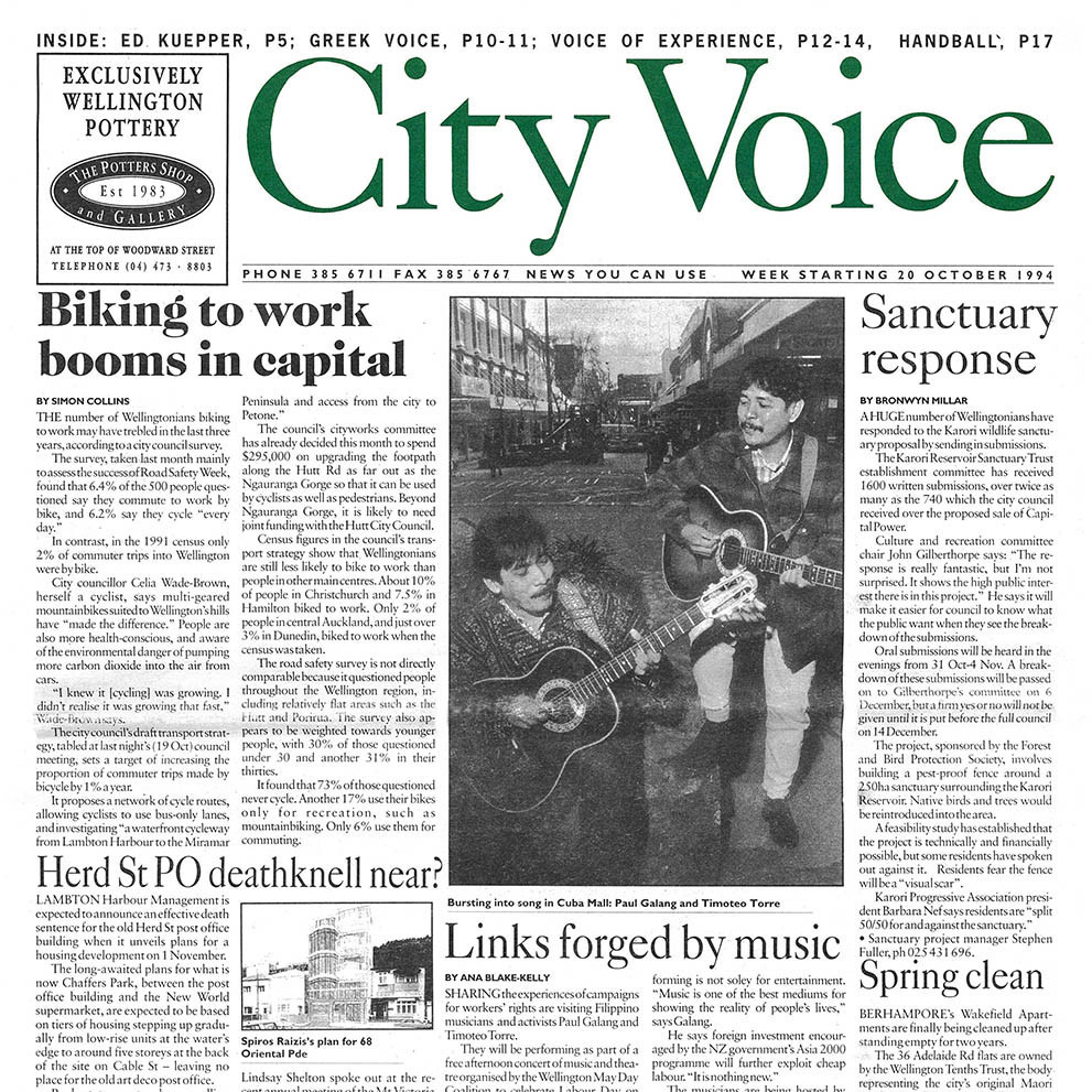 City Voice, 20th October 1994