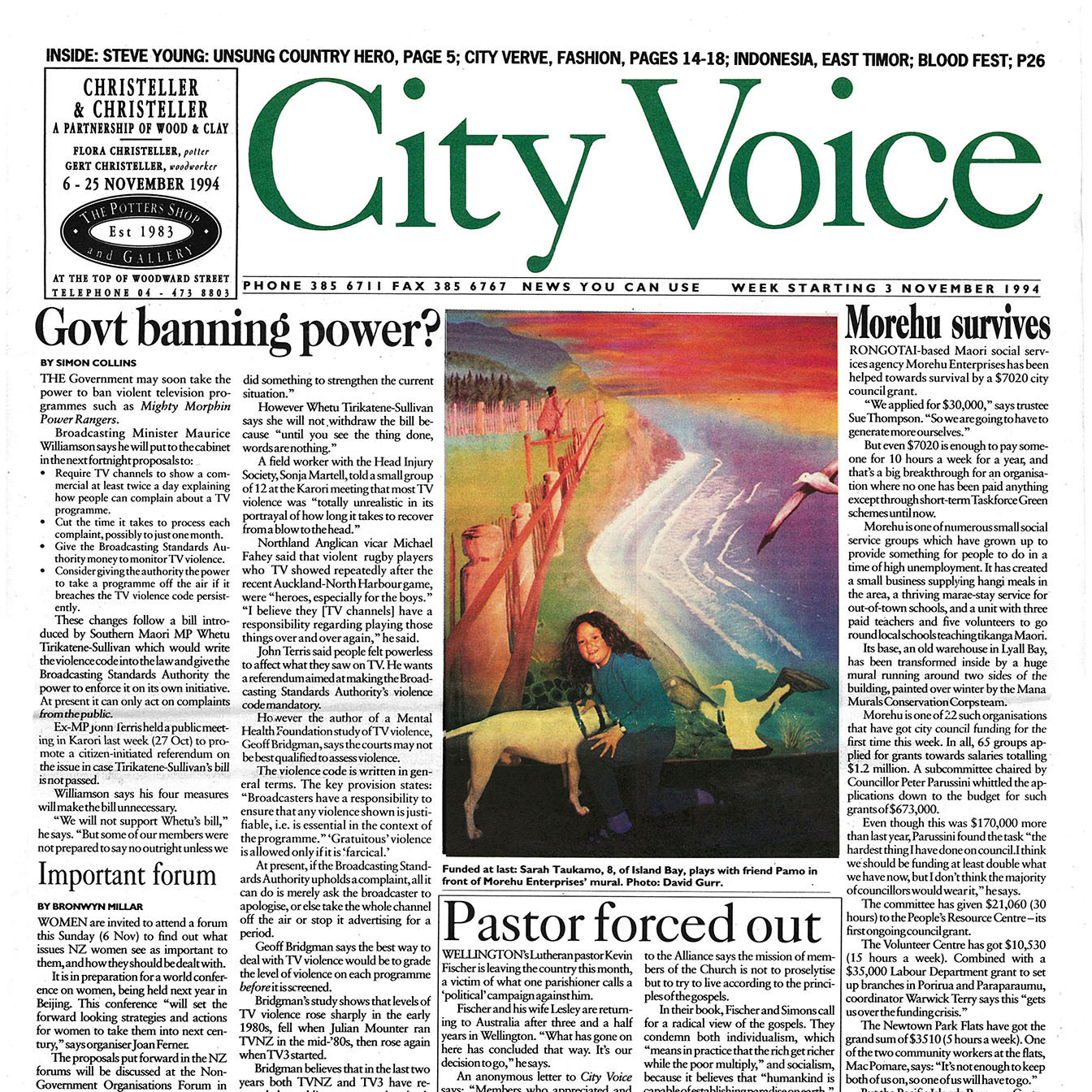 City Voice, 3rd November 1994