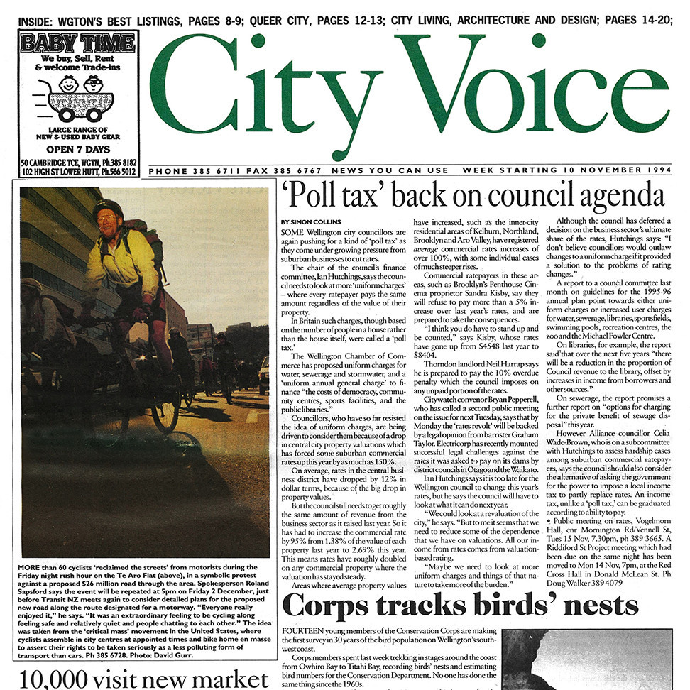 City Voice, 10th November 1994