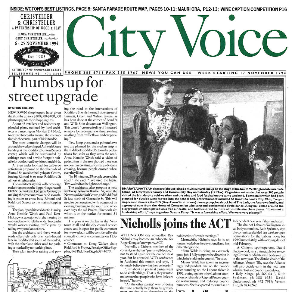 City Voice, 17th November 1994