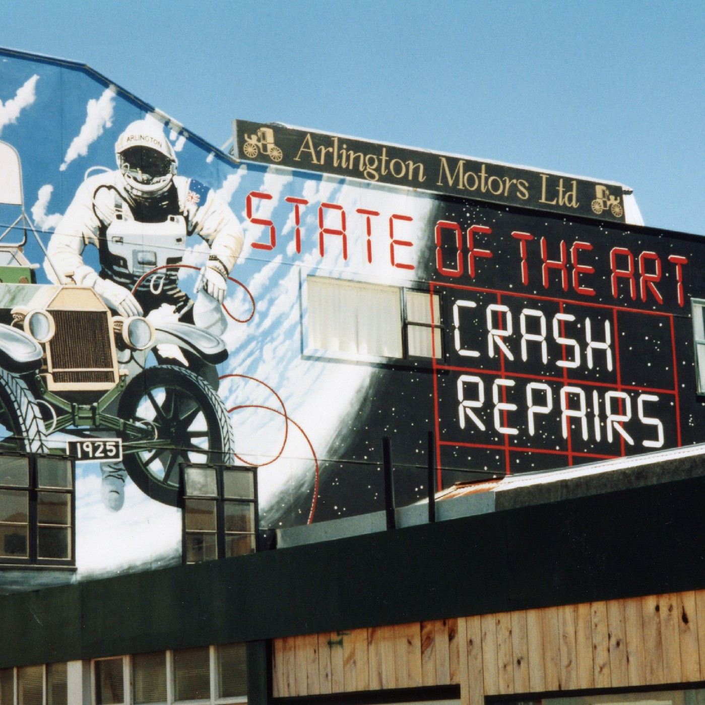 Arlington Motors Mural, Artfx 