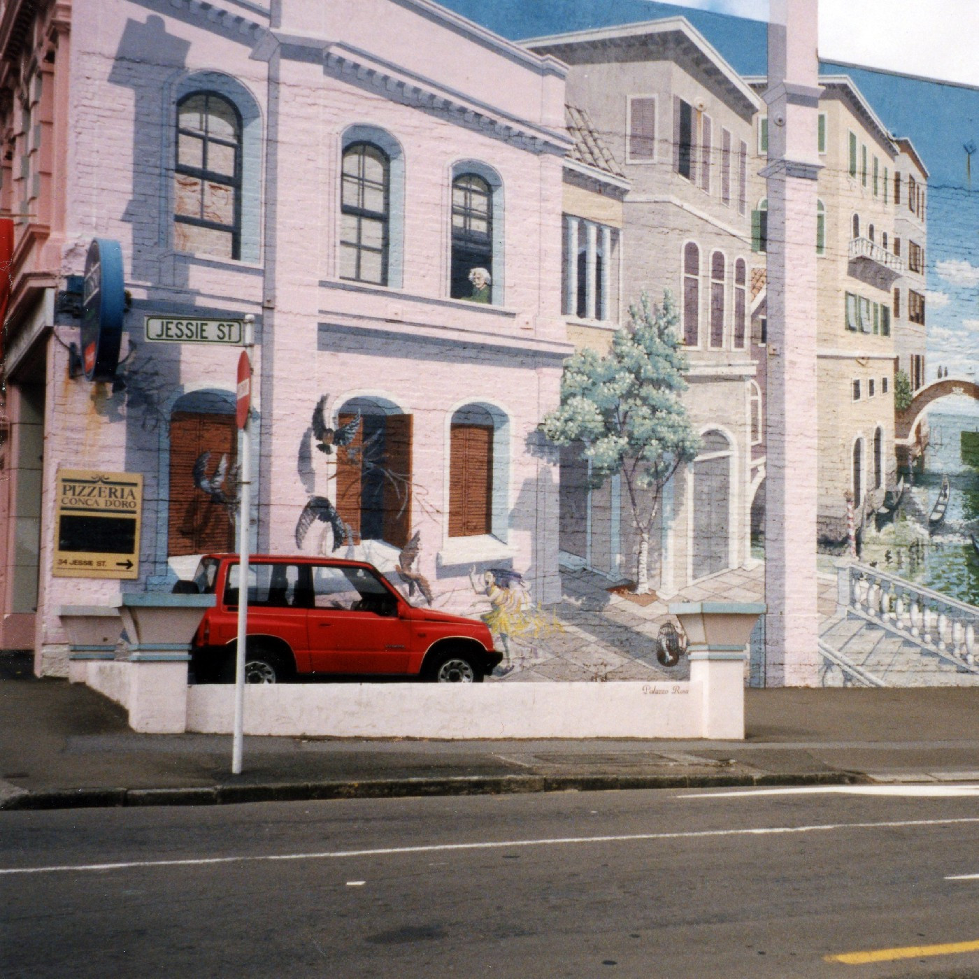 Mural,  Il Casino restaurant