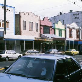 Shops in Riddiford Street, Newtown