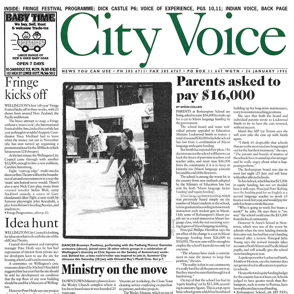 City Voice, 26th January 1995