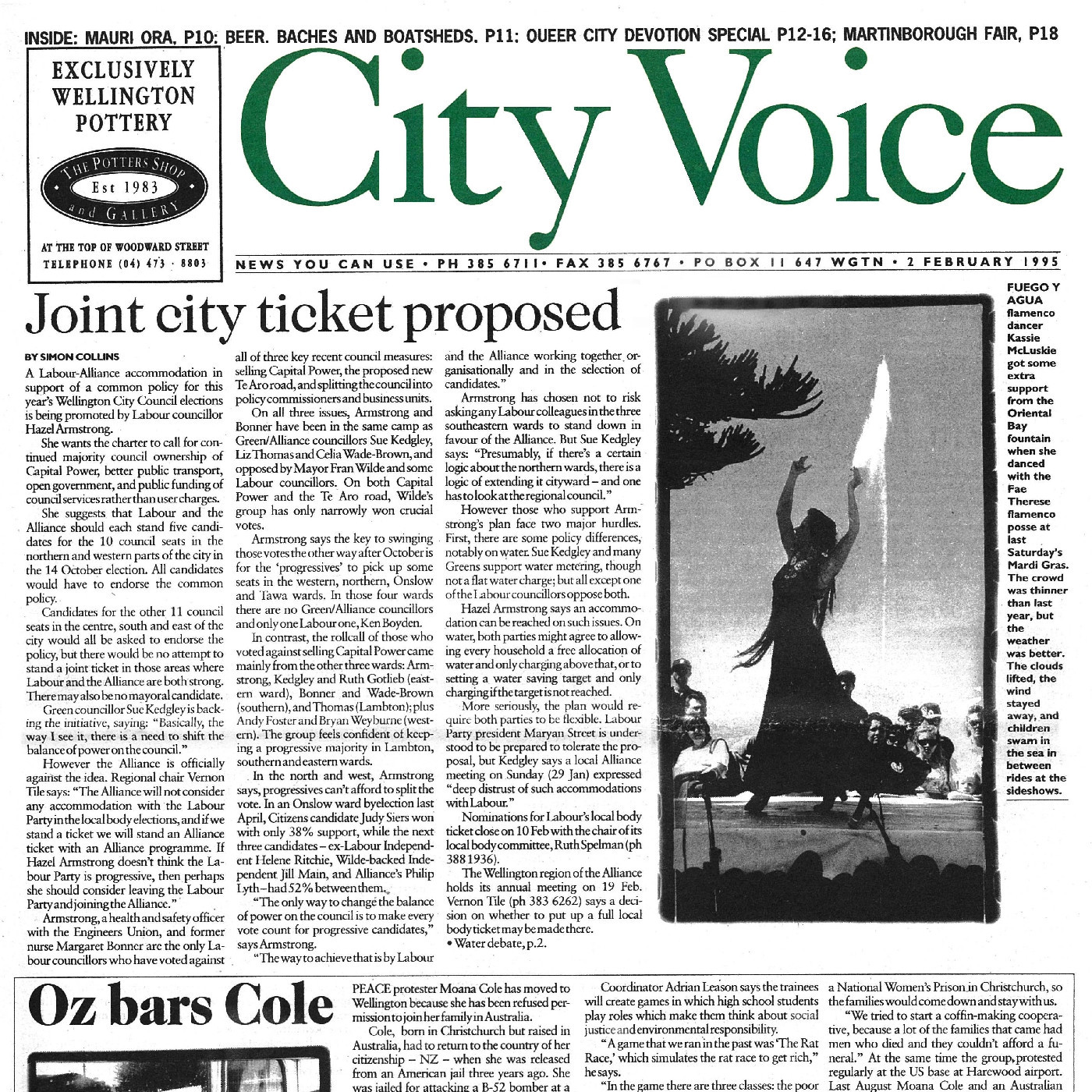 City Voice, 2nd February 1995