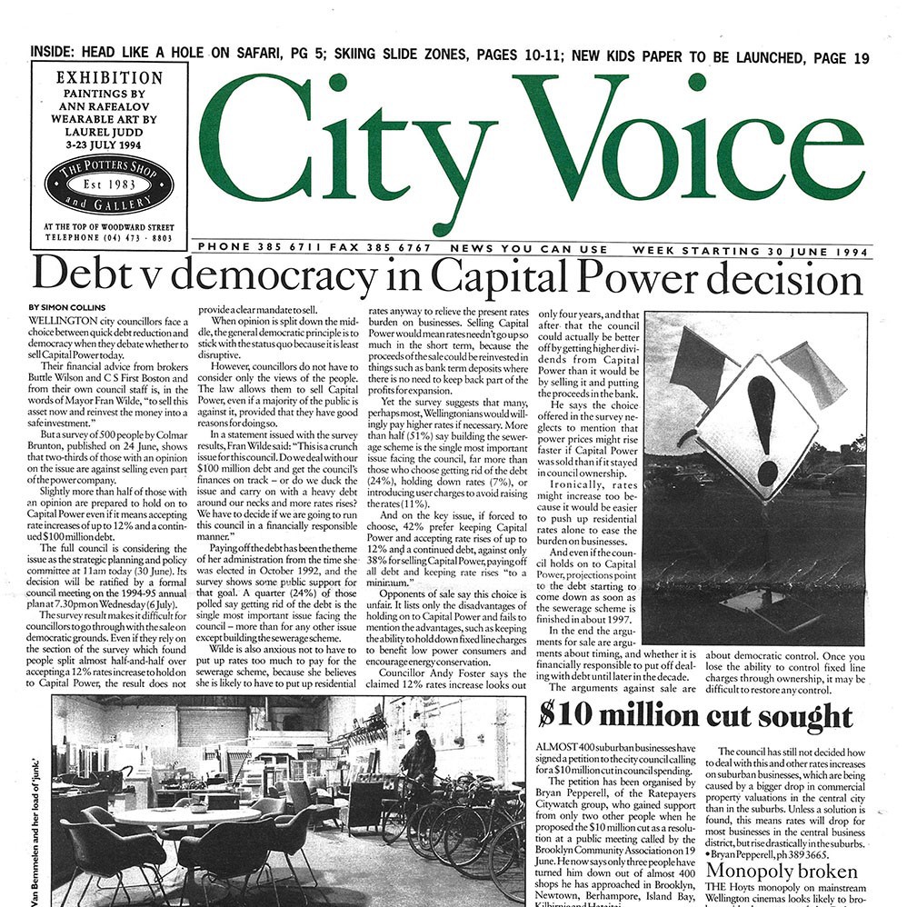 City Voice, 16th February 1995