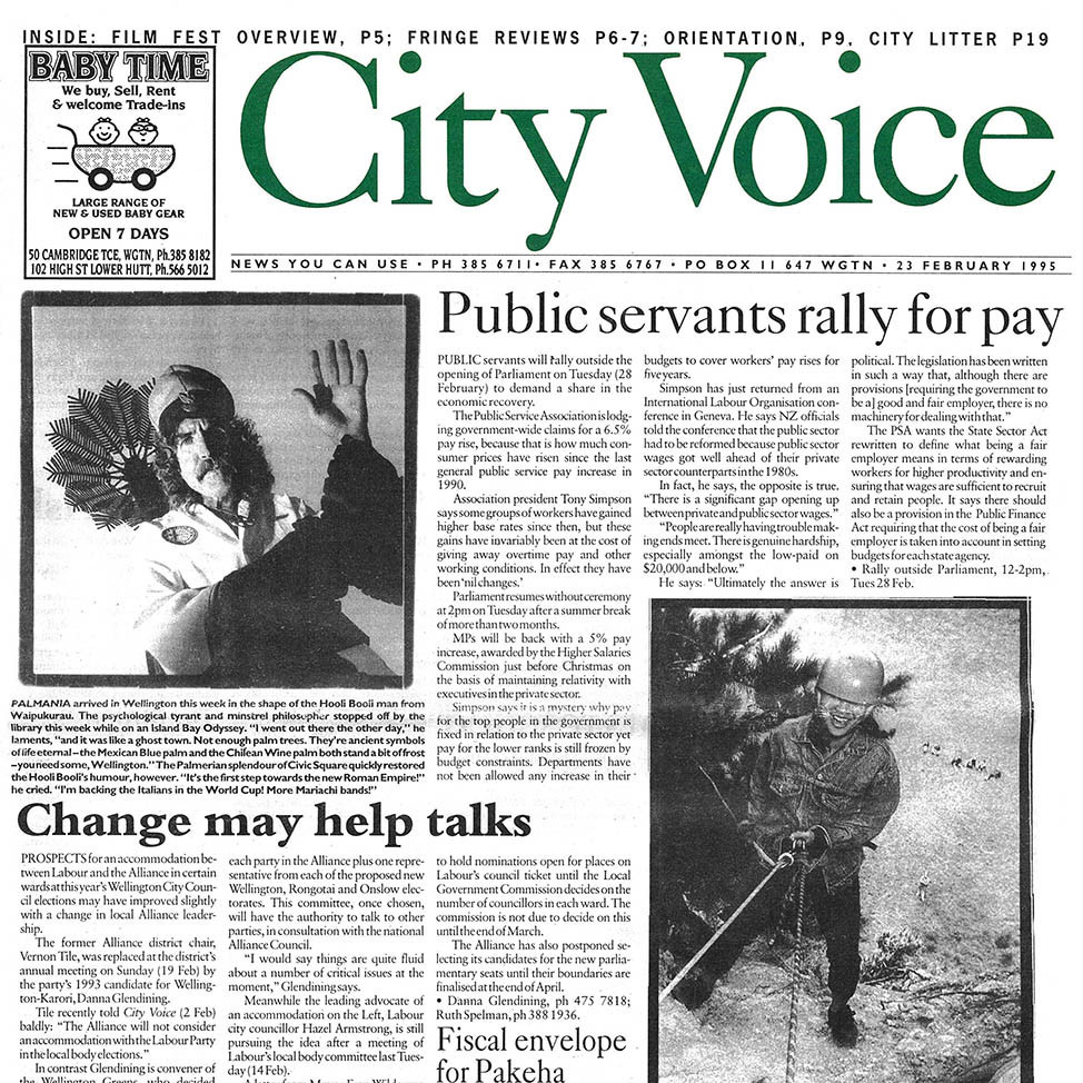 City Voice, 23rd February 1995