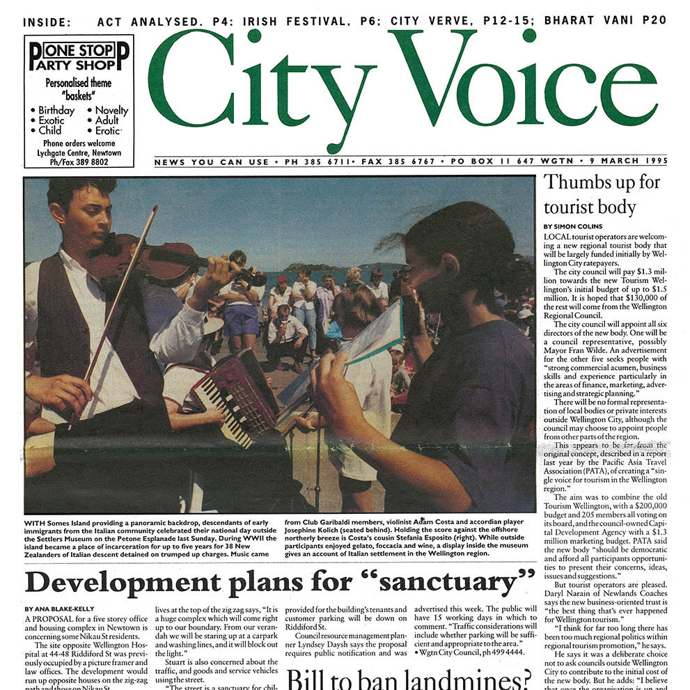 City Voice, 9th March 1995