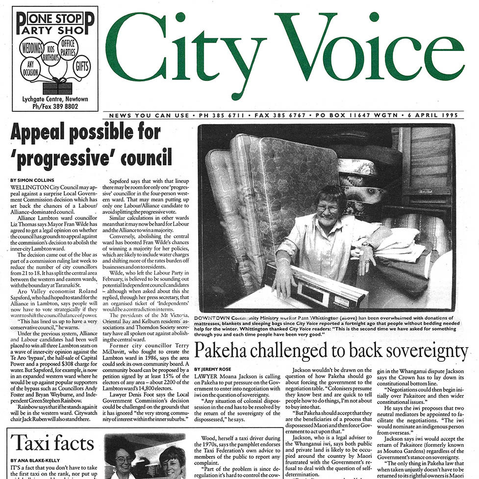 City Voice, 6th April 1995