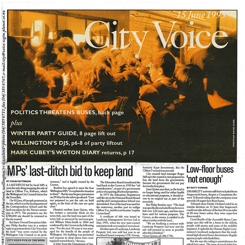City Voice, 15th June 1995