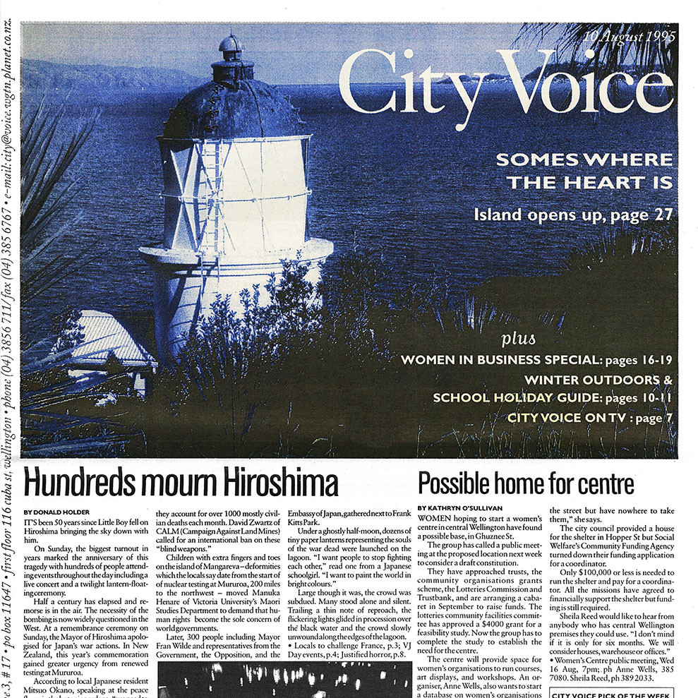 City Voice, 10th August 1995