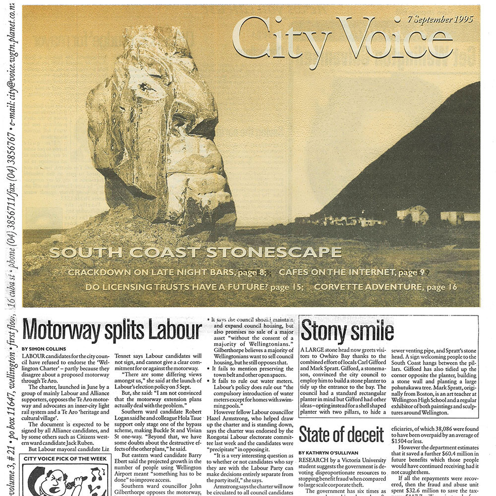 City Voice, 7th September 1995