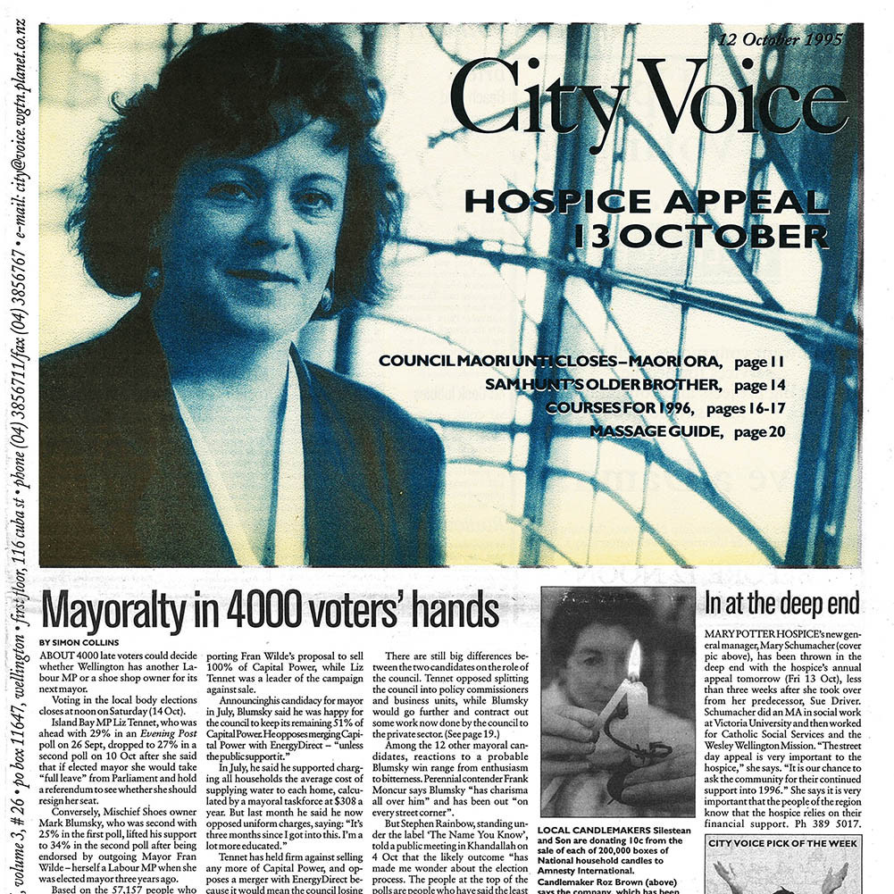 City Voice, 12th October 1995