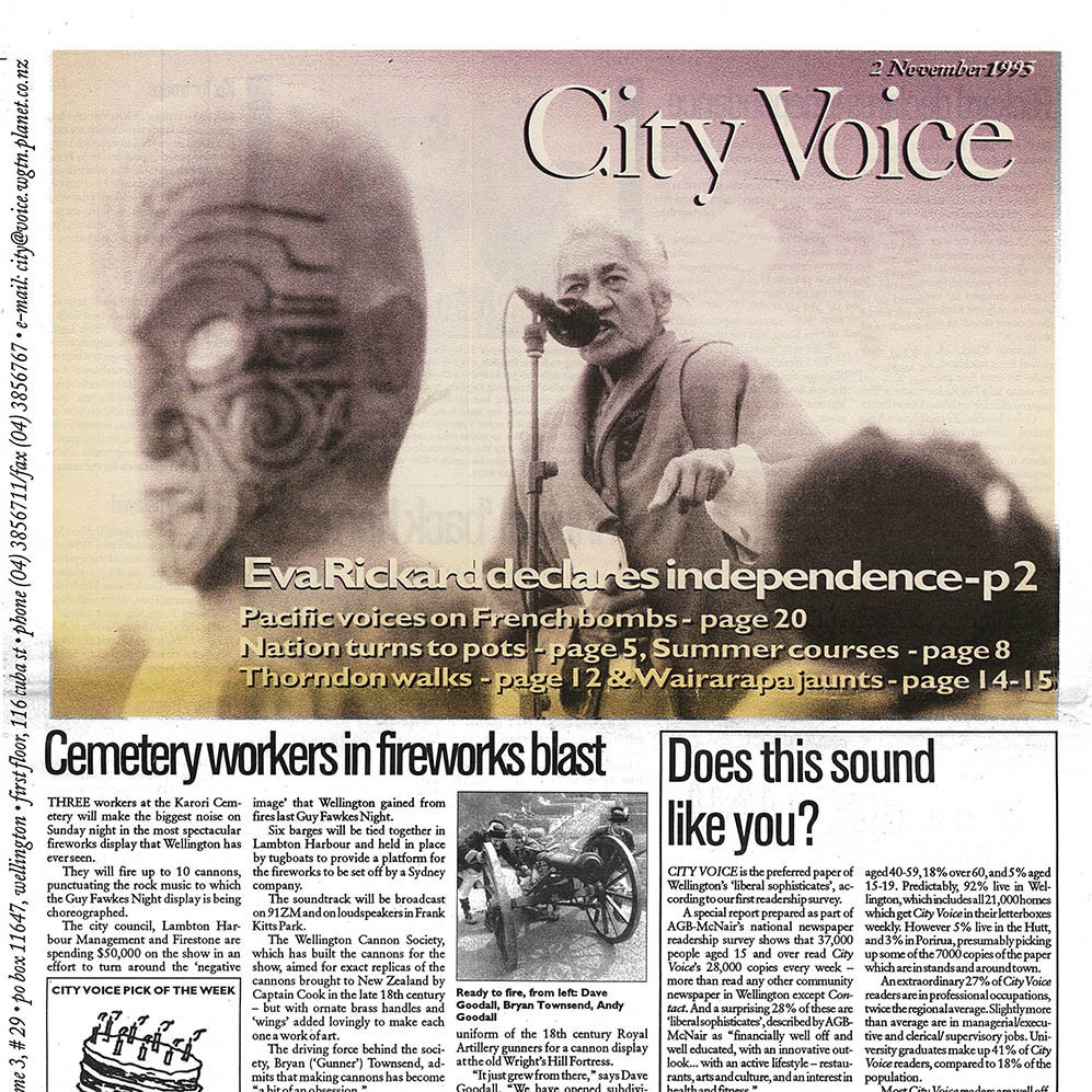 City Voice, 2nd November 1995