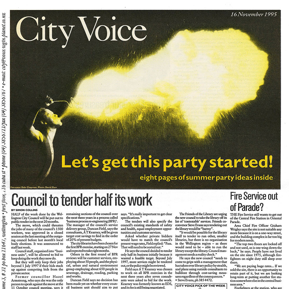 City Voice, 16th November 1995