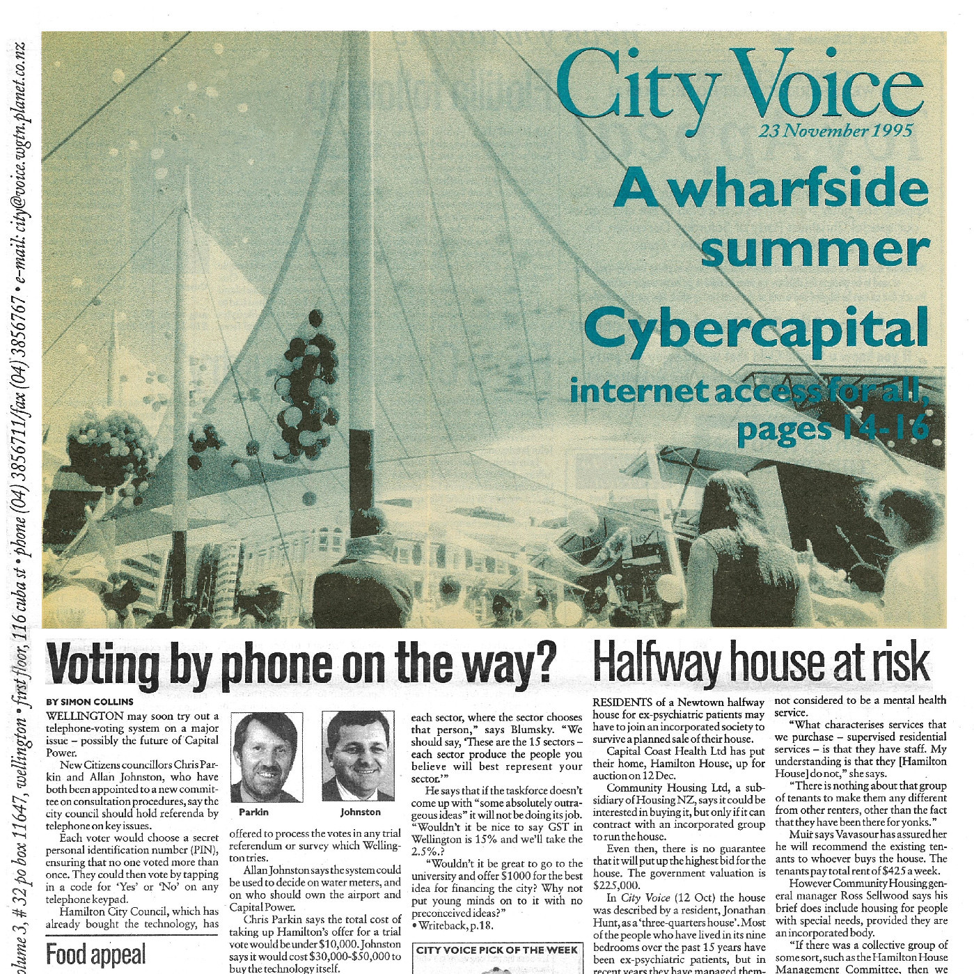 City Voice, 23rd November 1995