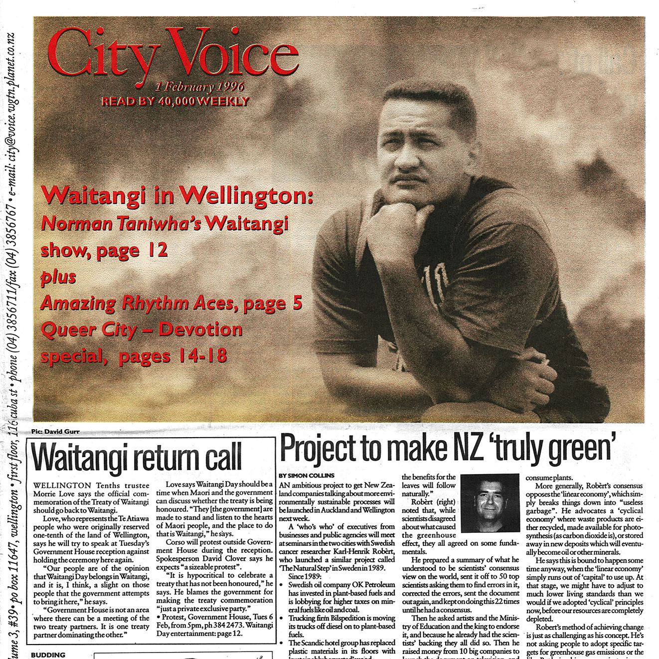 City Voice, 1st February 1996