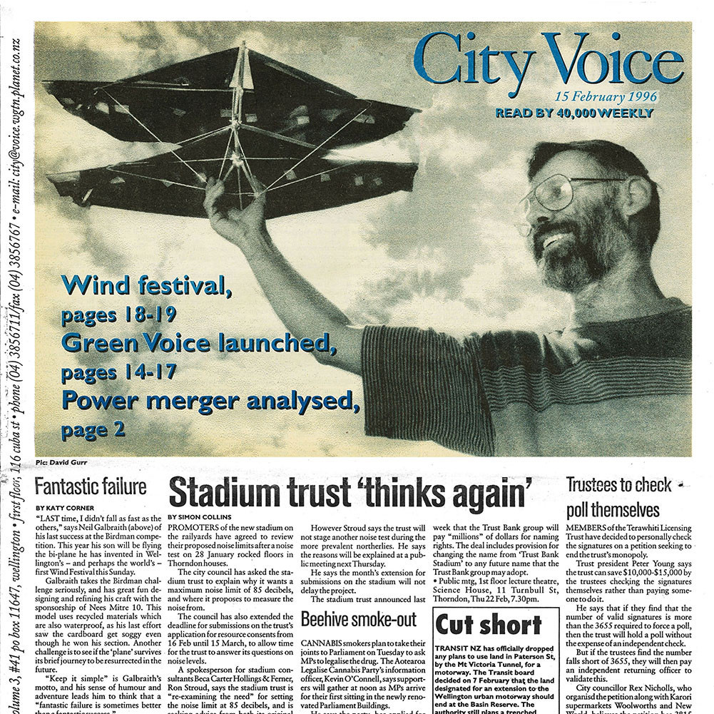 City Voice, 15th February 1996