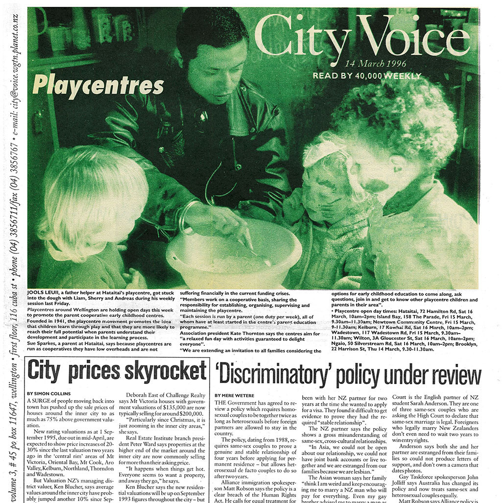 City Voice, 14th March 1996