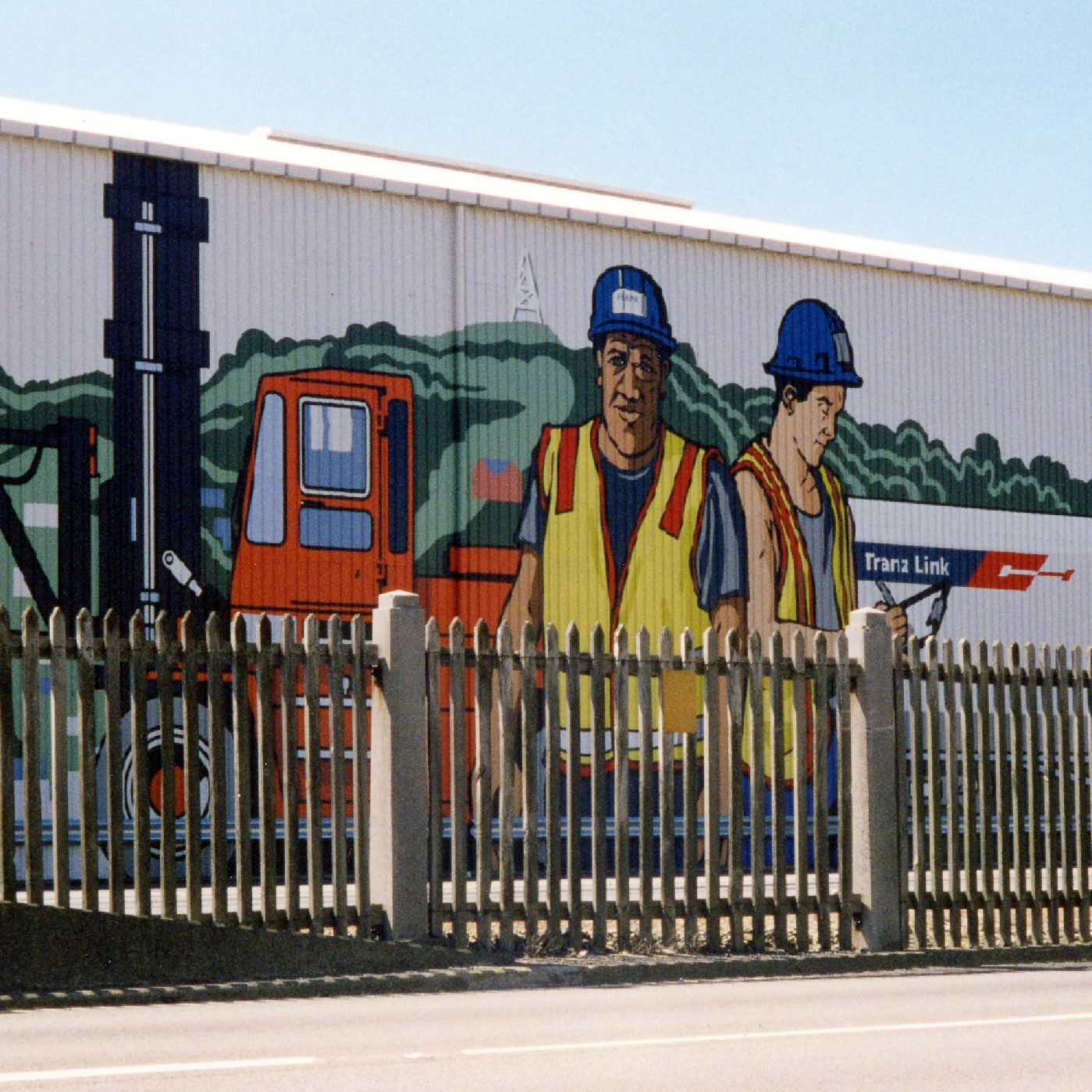 Mural, Aotea Quay