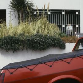 Entrance to parking garage on Bolton St