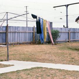 Clothesline at Lower Hutt campground