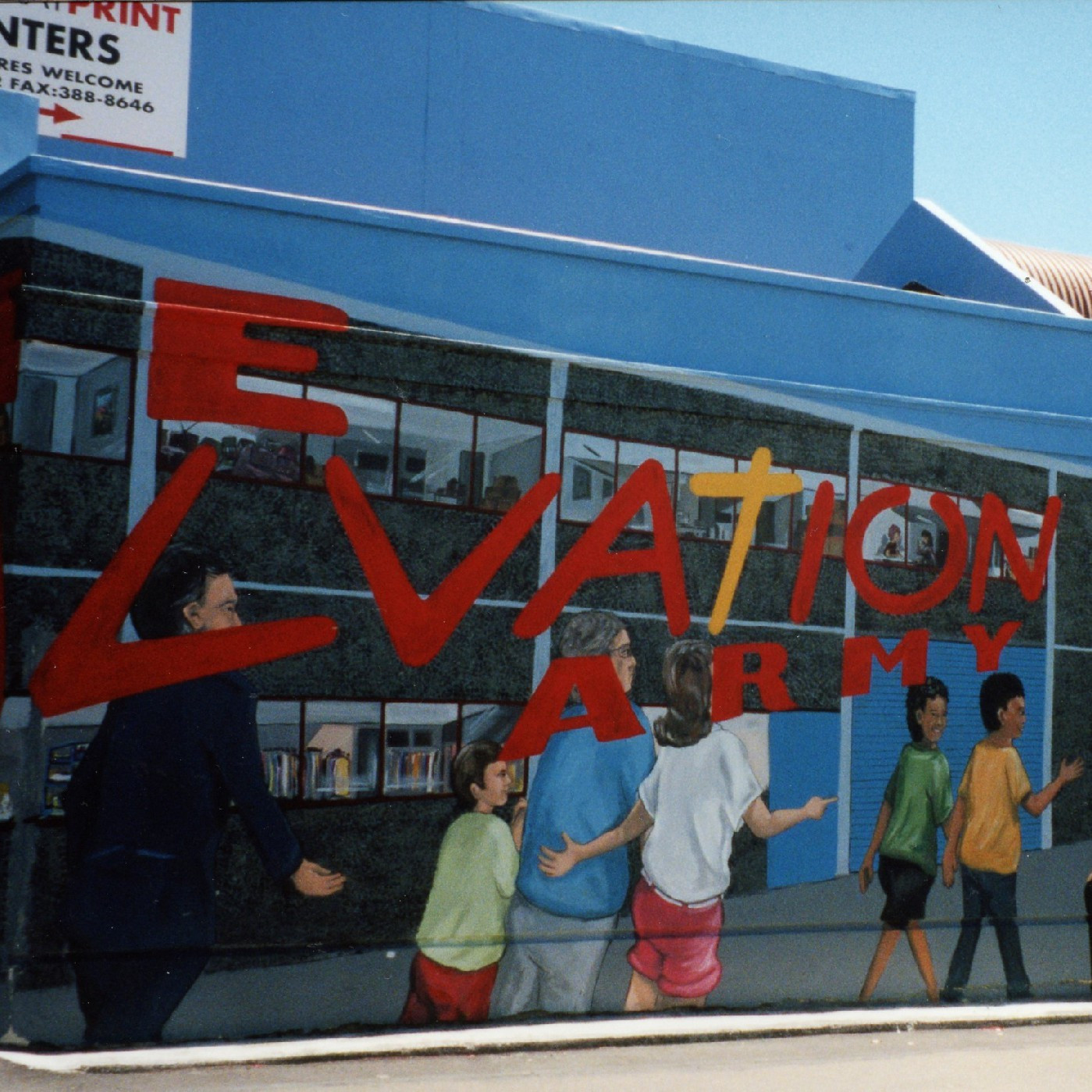 The Shed (mural), The Salvation Army Miramar