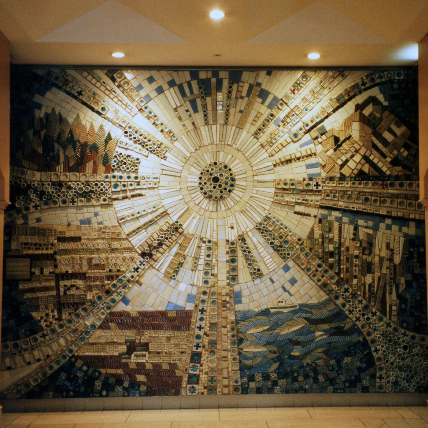 Untitled Mural 1972, J.R. Cowan