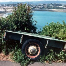 Trailer in Houghton Bay