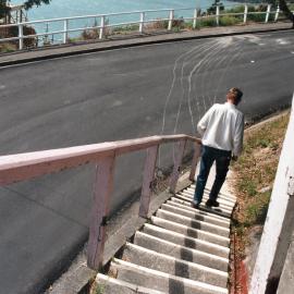 Access steps in Roseneath