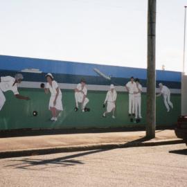 Mural, Lyall Bay Bowling Club
