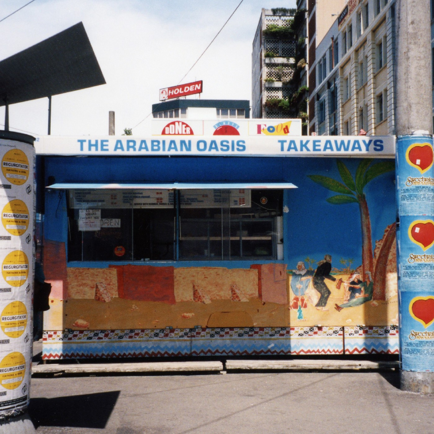 Arabian Oasis Takeaways (mural), Paul Faris
