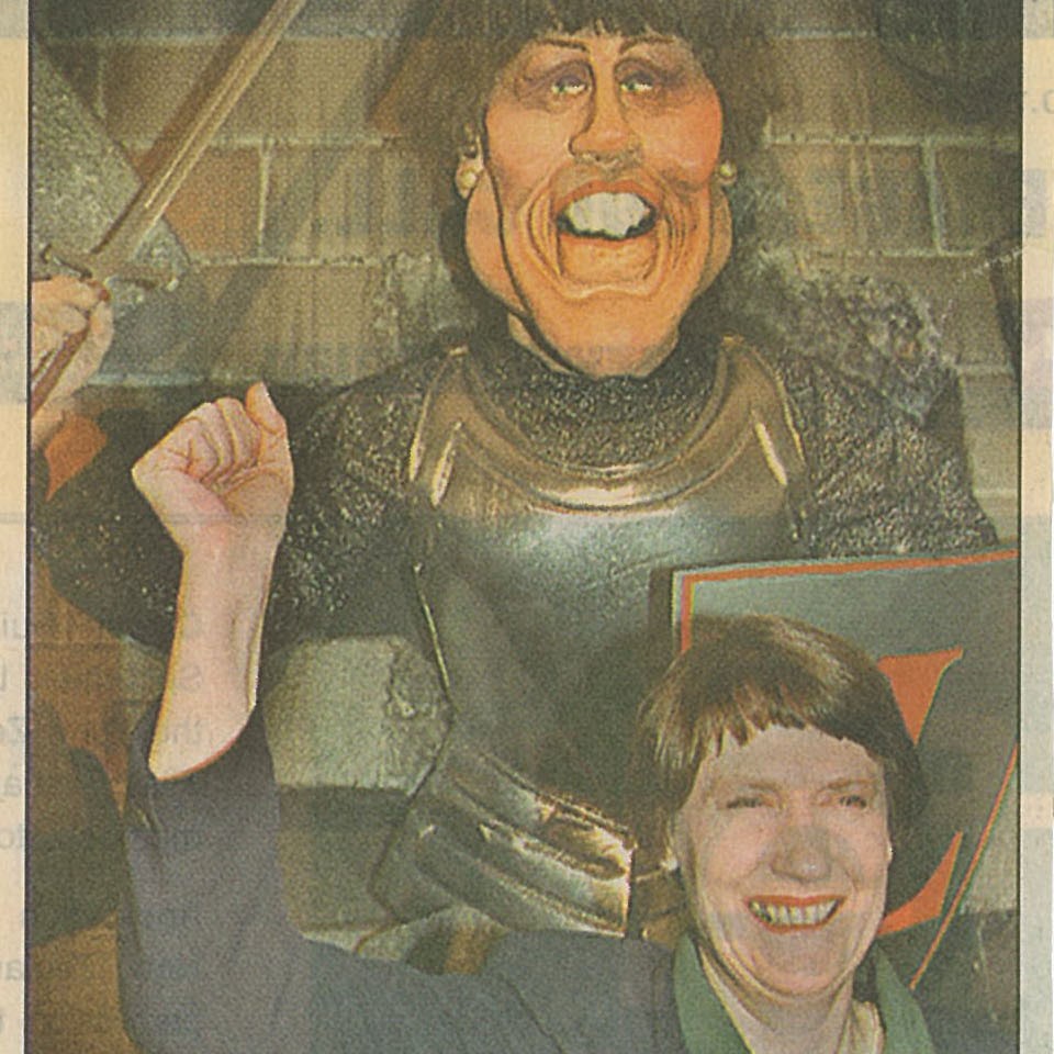 Backbencher Pub Puppets, Guy Coterill and Bryce Curtis 