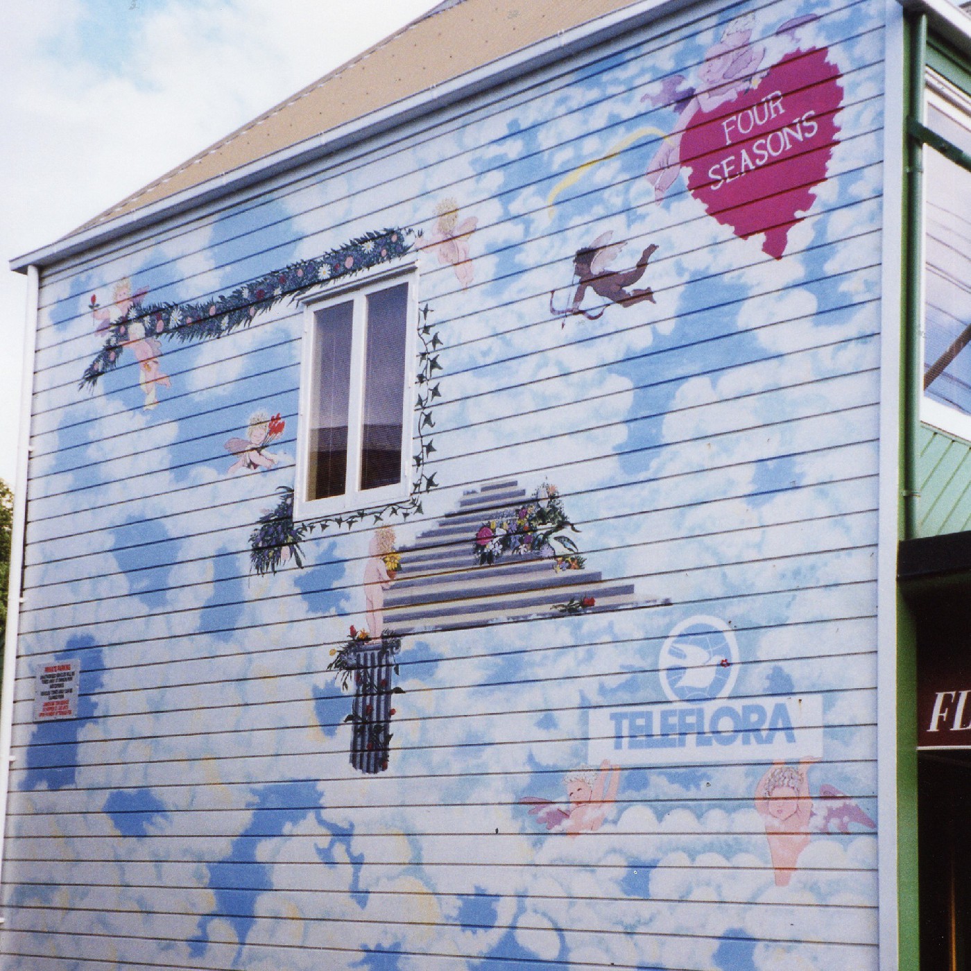Four Seasons Florist (Mural), Riddiford Street
