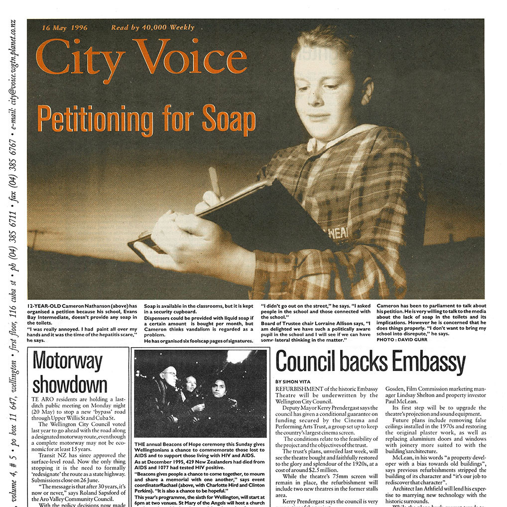 City Voice, 16th May 1996