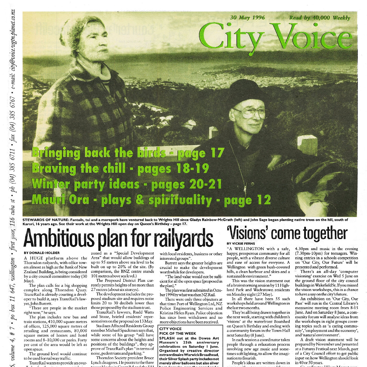 City Voice, 30th May 1996