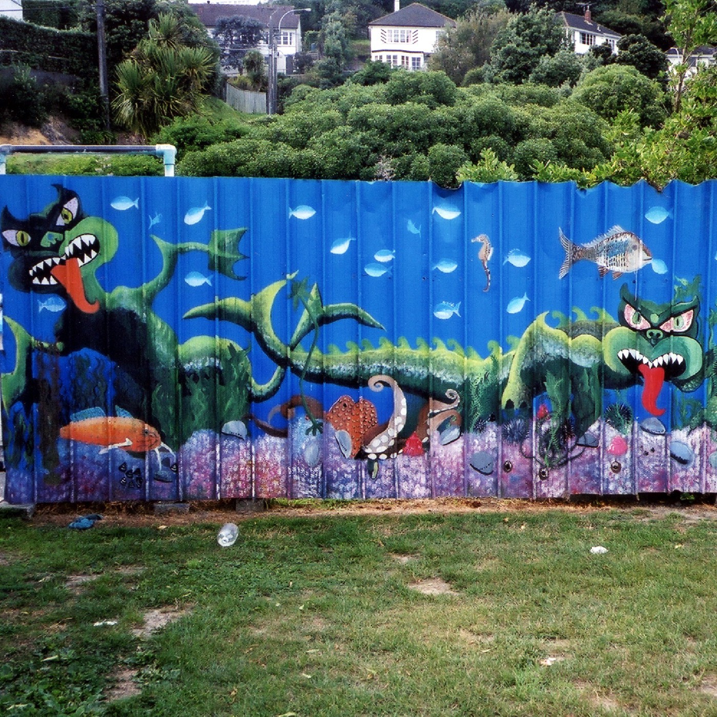 Mural, Strathmore Community School 