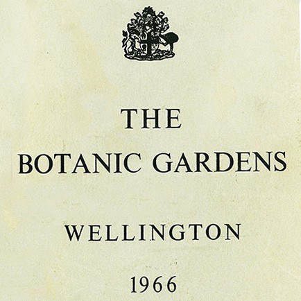 The Botanic Gardens, Wellington, 1966