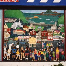 Mural, The Island Bay Arts & Crafts Society